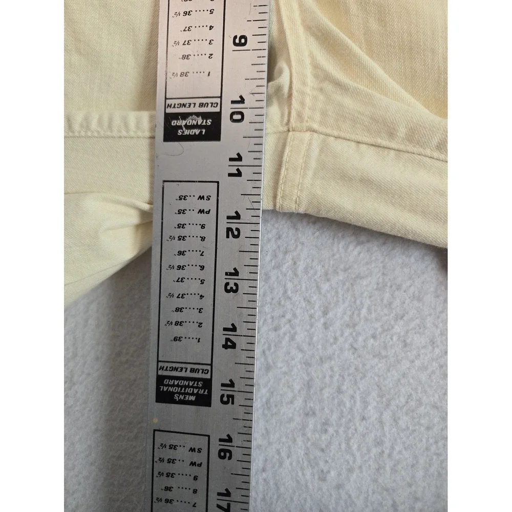 Nydj Not Your‎ Daughters Jeans Pants Womens 26 Waist Yellow Cropped